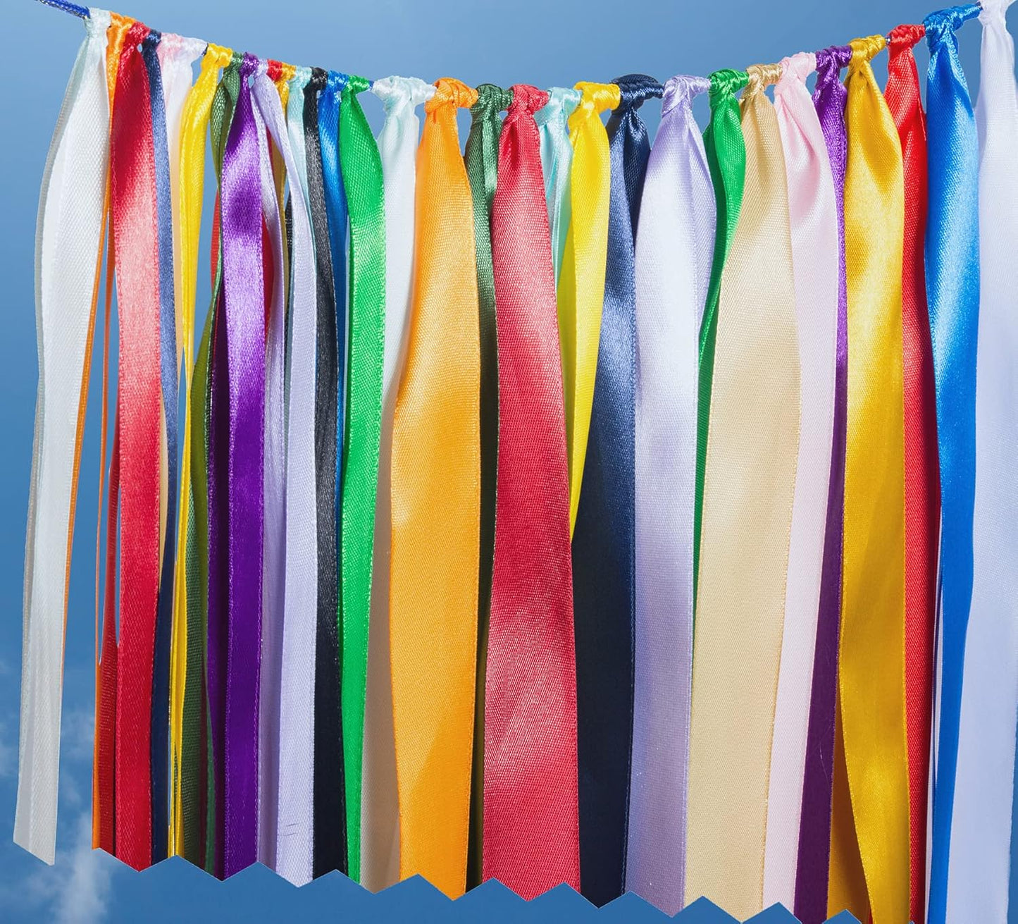 1 Inch Light Blue Solid Satin Ribbon, 50 Yards Craft Fabric Ribbon for Gift Wrapping Floral Bouquets Wedding Party Decoration