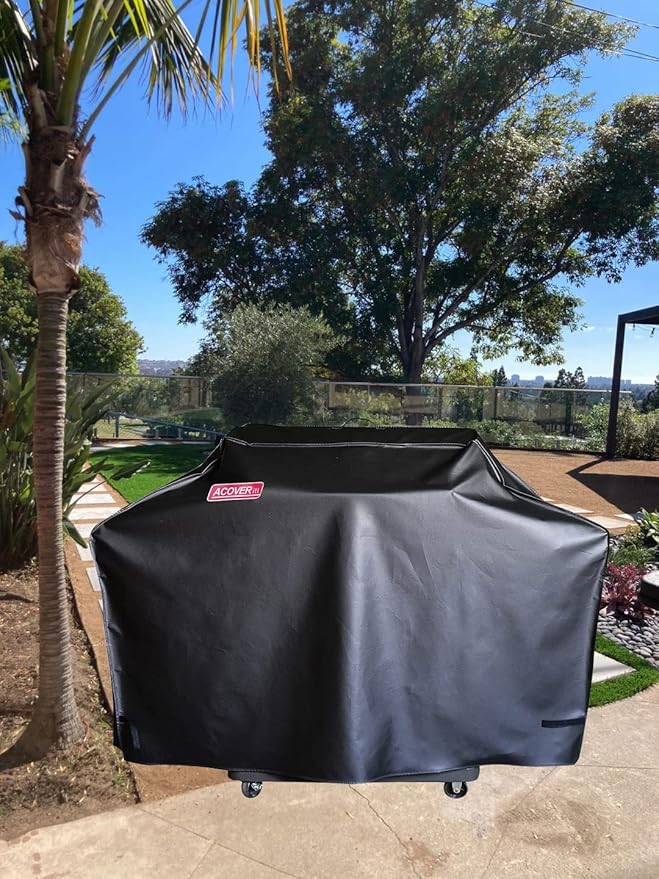 58" Heavy Duty Waterproof Gas Grill Cover fits Weber Char-Broil Coleman Gas Grill-Black