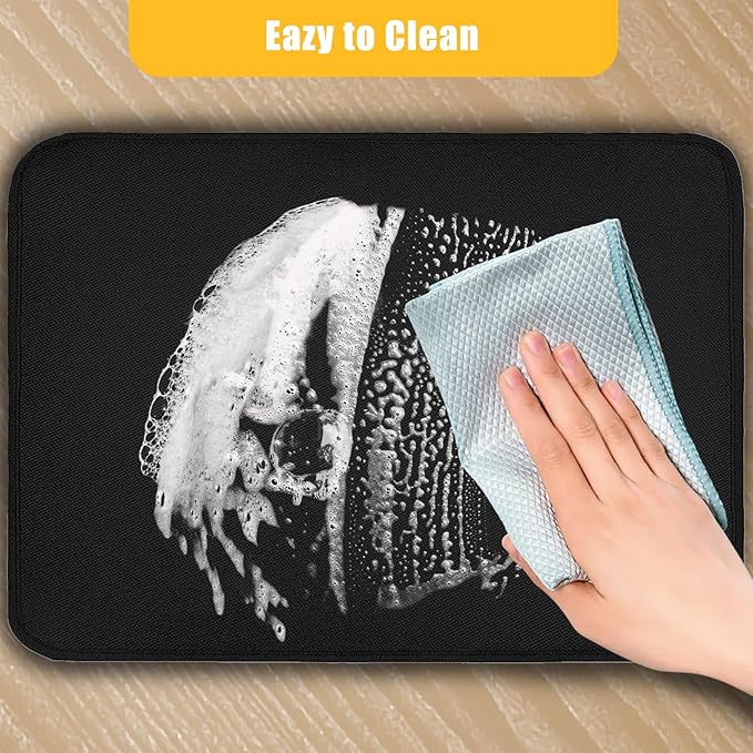20" x 25" Rectangular Grill Mat, Fire Pit Mat Fireproof Under Grill Mat Oil-Proof Waterproof BBQ Pad for Outdoor Grill Accessories, Heat Resistant Protective Deck and Patio Mat Fire Resistant Pad