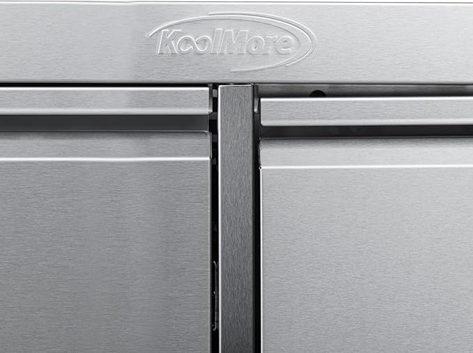 KoolMore 32 in. Heavy-Duty Outdoor Stainless-Steel Cabinet for Built-in BBQ Grill with 2 Drawers and Propane Tank Storage (KM-OKS-BQ30CAB)