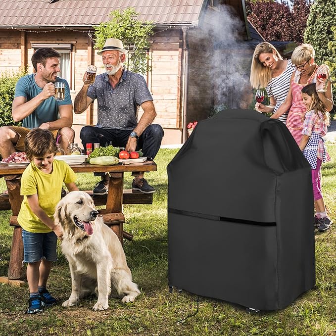Grills Cover for Charbroil Performance Small Grill - CB1250116P6, Waterproof Gas Charcoal Smokers Grill Covers-32 W x 23" D x 40" H