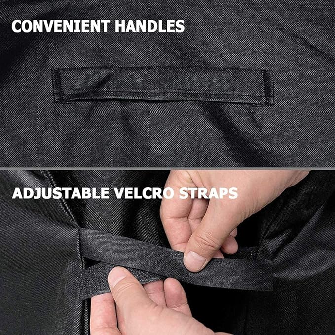 iCOVER Small Grill Cover 30 Inch, 600D Weatherproof BBQ Covers, Waterproof Outdoor Heavy Duty Protection for Gas Grills Smoker, Two Burner BBQ