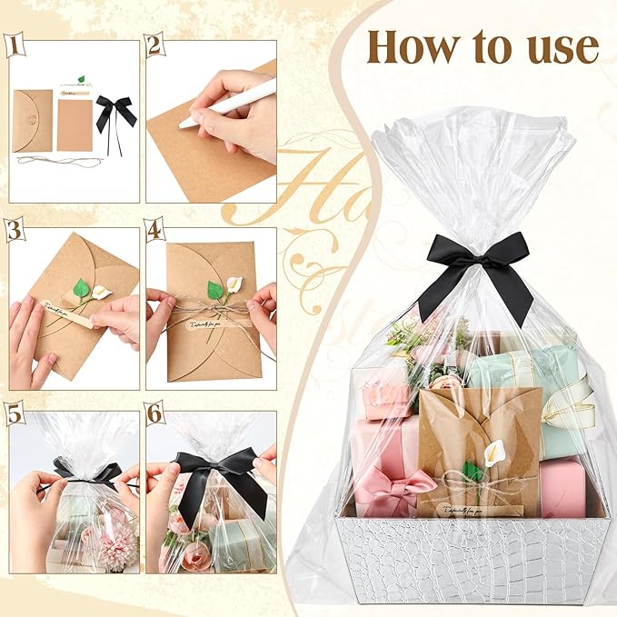 Wonderjune 20 Pcs Valentines Day Gift Baskets Empty To Fill Baskets For Gifts Empty With Gift Bag Bow Valentines Gifts Storage Basket Bulk for Wedding Party Wrapping(Silver)