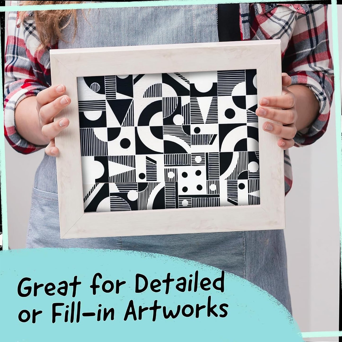 4 Dual Tip White Paint Pen - Extra Fine Tip & Medium - Permanent ink, White Acrylic Paint Pen for Wood, Fabric, Glass, Plastic, Ceramic, Rocks, Coloring Book Art - Acrylic Markers, Quick Dry