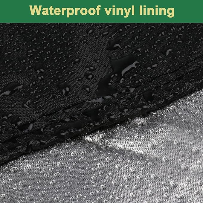 42 in Flat Top Grill Cover Waterproof for Cuisinart Flat Top 2 Burner Griddle CGG-0028, 42 inch Weatherproof Cover for Outdoor Griddle, Waterproof Propane griddles Covers for Gas Grill