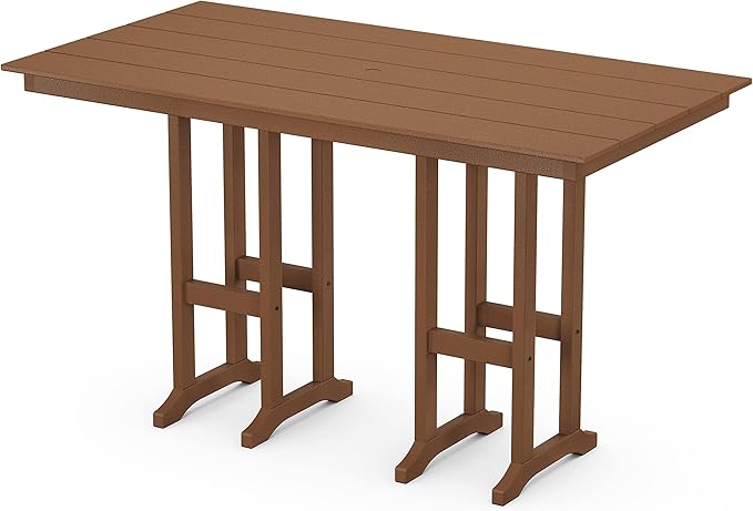 Trex Outdoor Furniture™ Monterey Bay 37" x 72" Bar Table in Tree House
