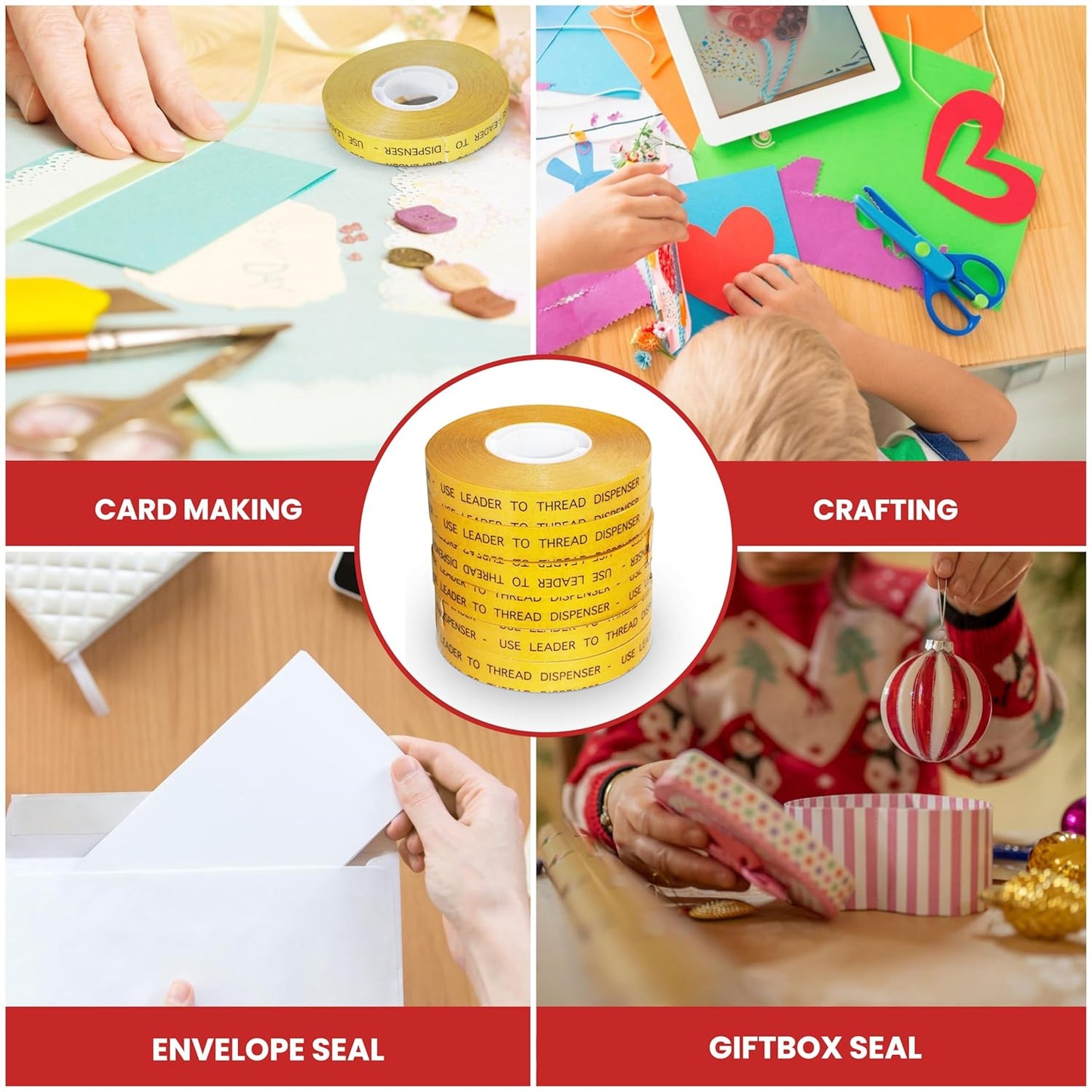 GGR Supplies T.R.U. ATG-7502 ATG Tape (Acid Free Adhesive Transfer Tape): 3/4 in. Wide x 36 yds. (Pack of 1)