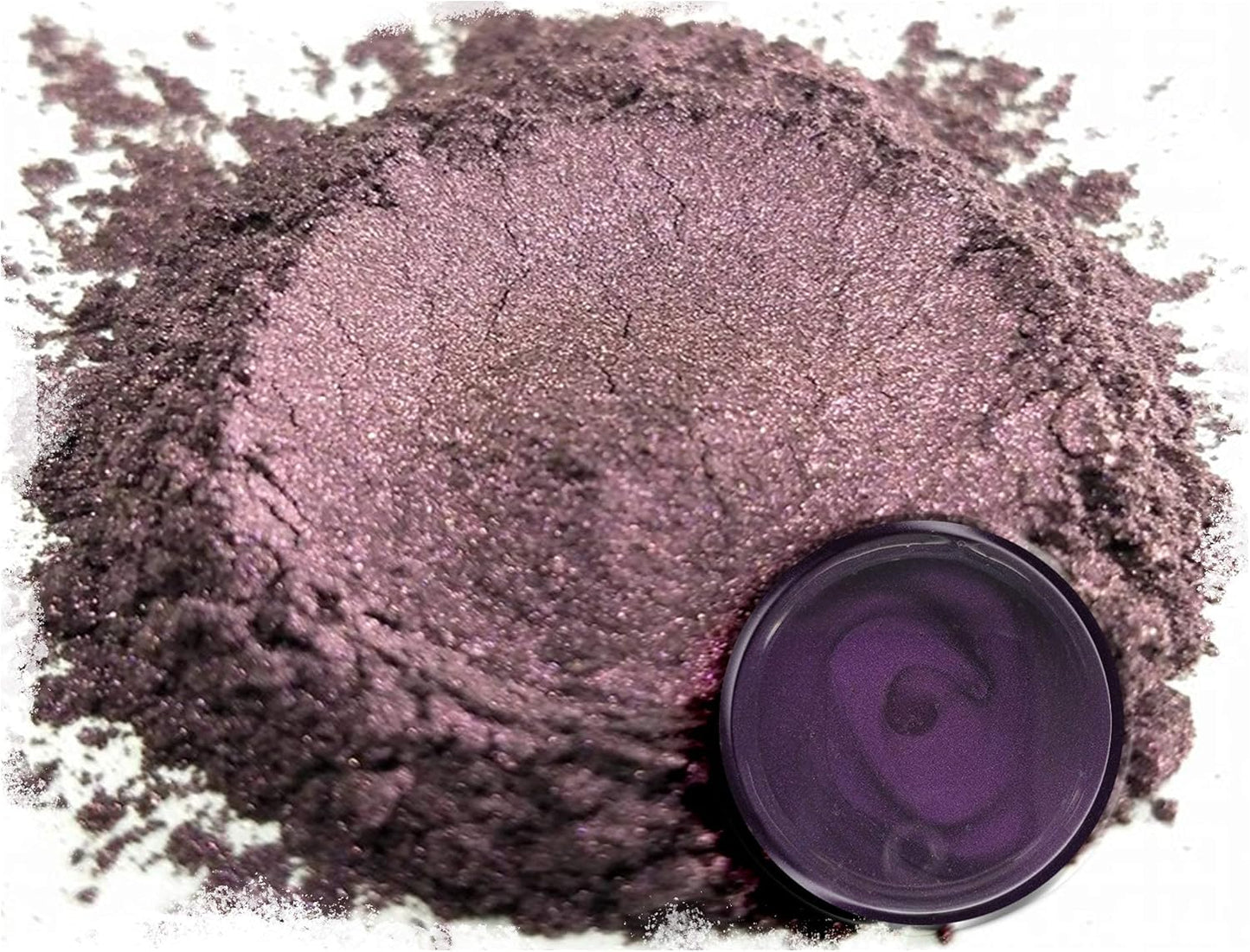Eye Candy Pigments Premium Purple Mica Powder - Violence Violet (25gr) - for Epoxy, Resin, Soap, Paint, Woodworking, Acrylic Pouring, Bath Bombs, Fishing Lures - DIY Arts and Crafts Additive