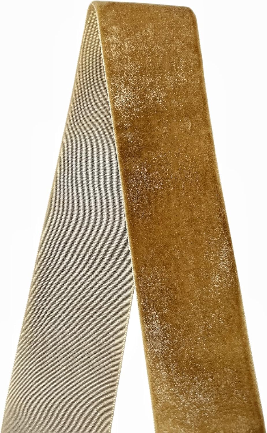 Velvet Ribbon, 1 1/2-Inch by 25-Yard Spool (Khaki)