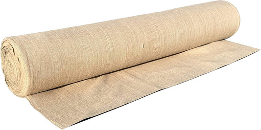 Sandbaggy Burlap Fabric Roll | 40 Inch by 300 ft | Great for Garden, Yard, Wedding, Craft, Decorating Tables | Constructed from Industrial Grade Burlap Fiber | 30% Thicker Than Competition (1 Roll)