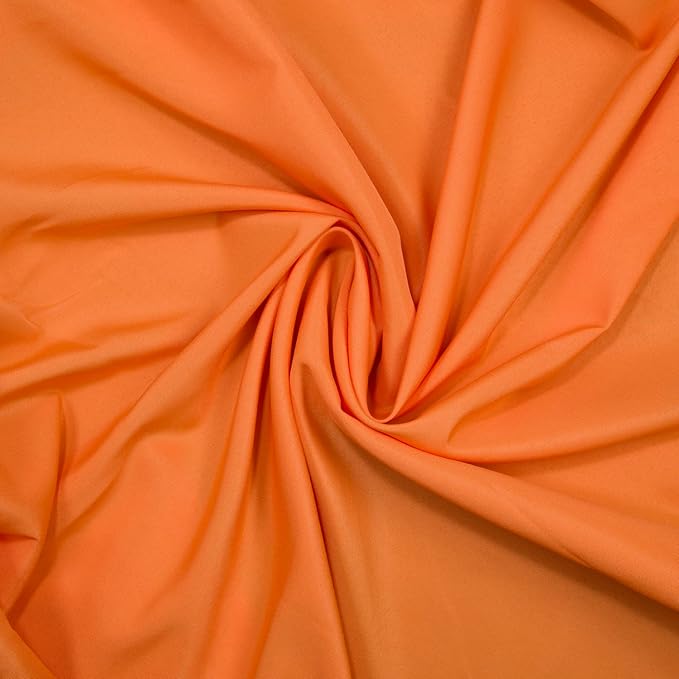 Gee Di Moda Rectangle Tablecloth - 90 x 156 Inch Orange Table Cloth for 8 Foot Tables with Floor-Length Drop - Heavy Duty Washable Fabric for Holiday Party, Dinner, Weddings & Baby Shower