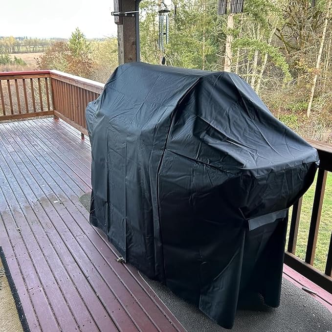 73 Inch Grill Cover for Weber Summit 600 Series Grill, Waterproof Large BBQ Cover for Genesis 2 Grills, 7132 Cover for Weber 6 Burner Gas Grills Genesis 600/II LX 600 Series