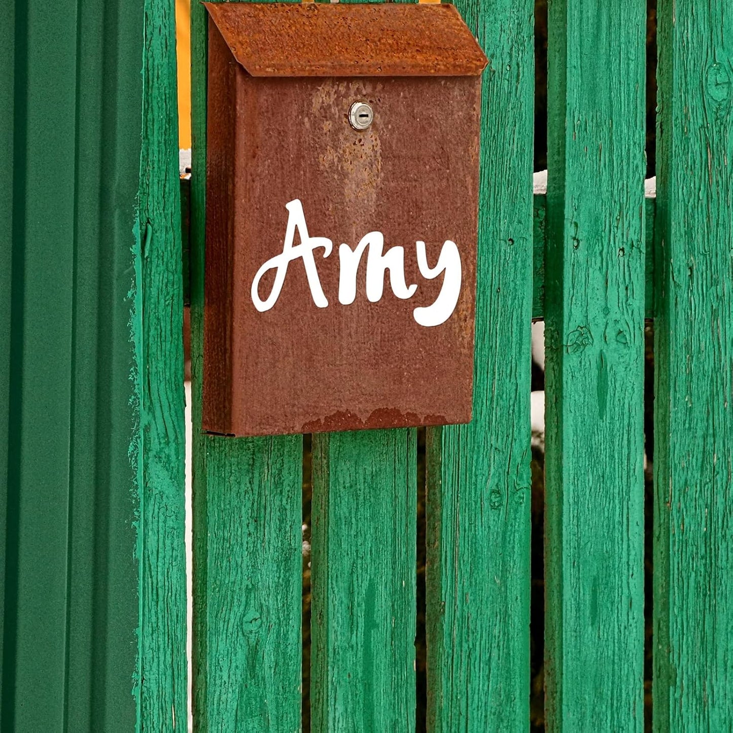 Outus 576 Pieces 8 Sheets Letters Stickers Self Adhesive Vinyl Letter Alphabet Number Stickers Mailbox Numbers Sticker, Decals for Classroom Decor, Sign, Door(White,3 Inch)