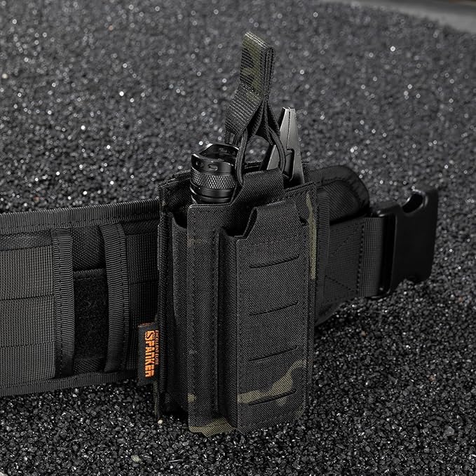 EXCELLENT ELITE SPANKER Tactical Open-Top Single/Double/Triple Molle Mag Pouch for Pistol Mag Pouch Tactical Bag Accessories Holder