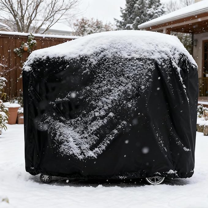 Grill Cover for RT-B380 & RT-B380X Bullseye Deluxe, Waterproof Outdoor Covers for Electric Pellet Smoker Grill, BBQ - 22.5" D x 38" W x 41" H