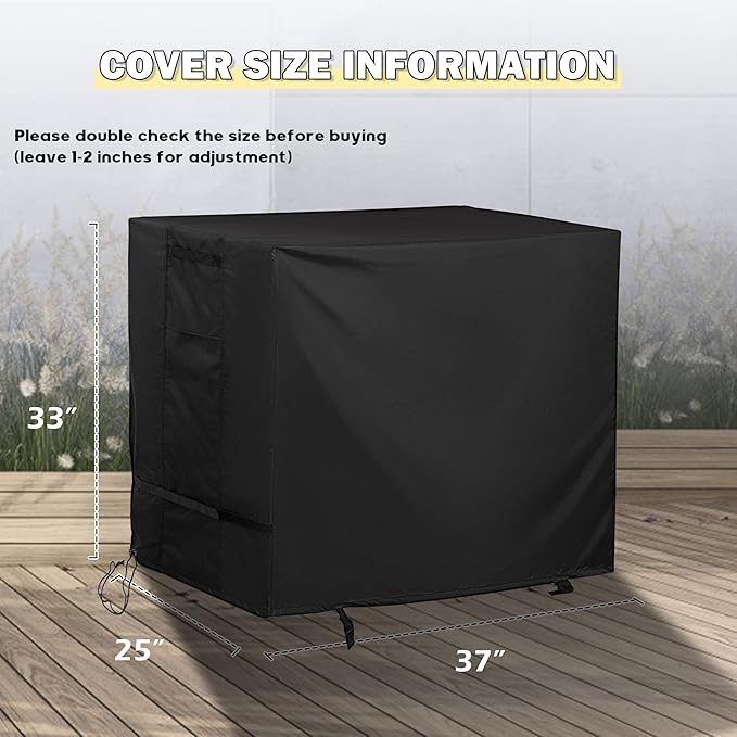 Outdoor Island Table Cover for Feasto Grill Cart with Storage Cabinet, Outdoor Kitchen Cabinet Cover for BBQ Storage Cabinet/Outdoor Kitchen Cart/Outdoor Prep Table