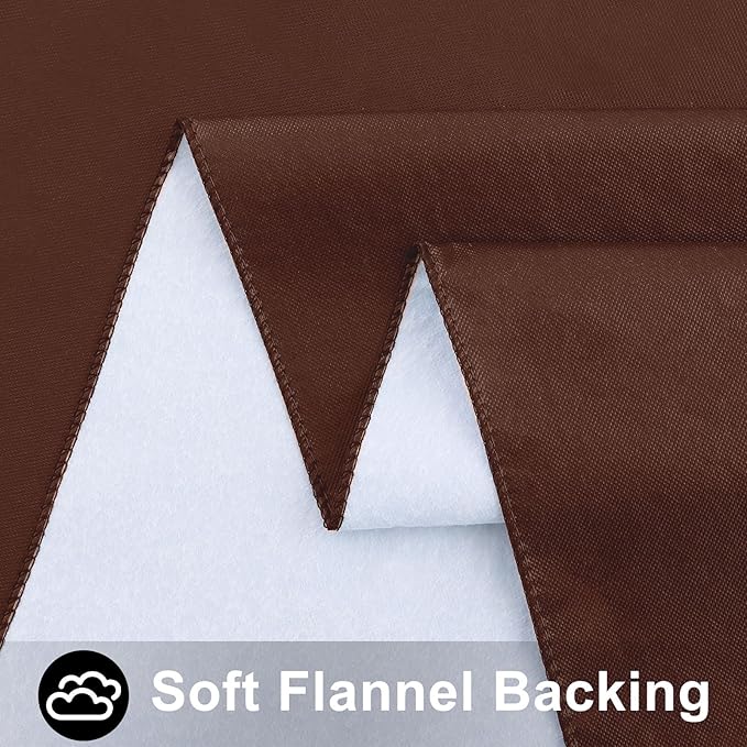 Smiry Rectangle Table Cloth 54x78 Inch, Waterproof Wipeable Vinyl Tablecloths Protector, Oil Spill Proof Plastic Table Cover for Dining, Picnic, Camping, Outdoor, Coffee
