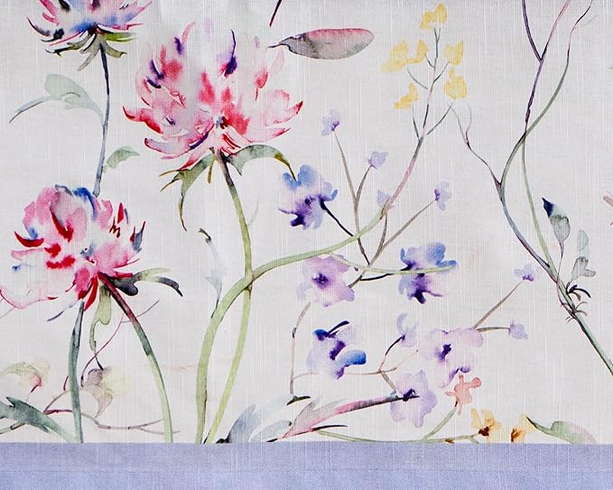 Maison d' Hermine Table Cloth Rectangle Table 100% Cotton 60 x 90 Inches Tablecloth Reusable Decorative for Dining Room, Farmhouse, Home, Party, Festive & Wedding Spring Summer - Summer Floral
