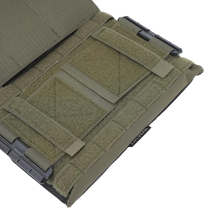 DMGEAR Plate Carrier Tactical Vest - Quick Release 500D Nylon Airsoft Vest, Laser-Cutting Modular Lightweight Vest