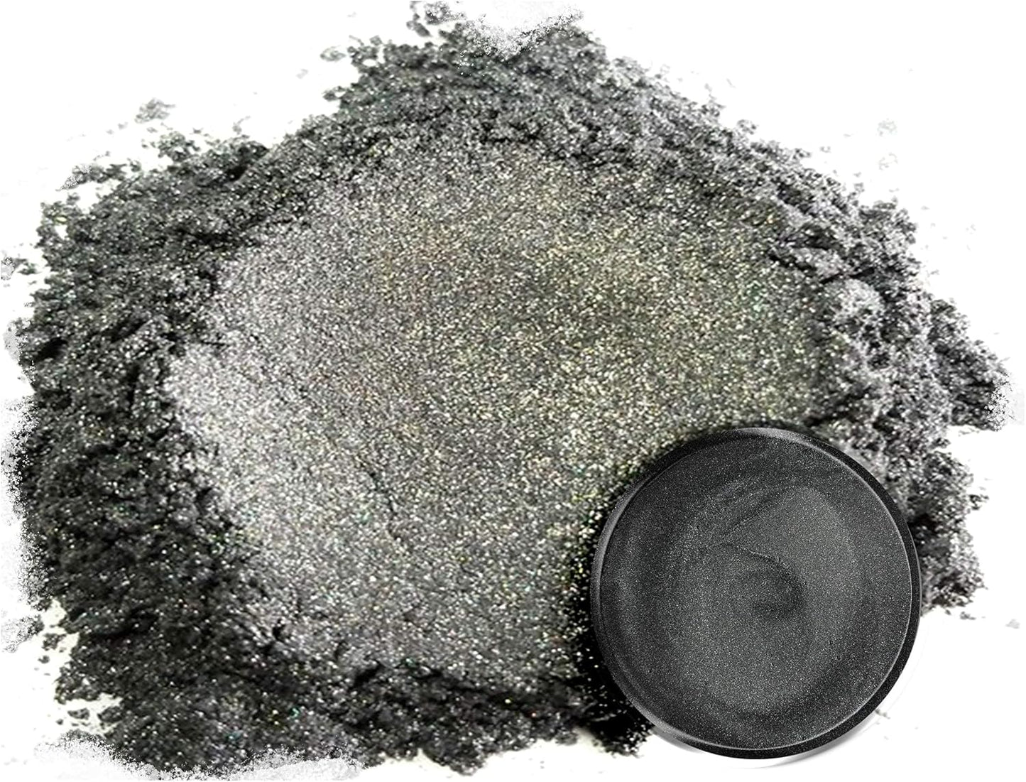 Eye Candy Premium Mica Powder Pigment “Japanese Steel Grey” (50g) Multipurpose DIY Arts and Crafts Additive | Epoxy, Resin, Bath Bombs, Paint, Soap, Nail Polish, Lip Balm (Japanese Steel Grey, 50G)