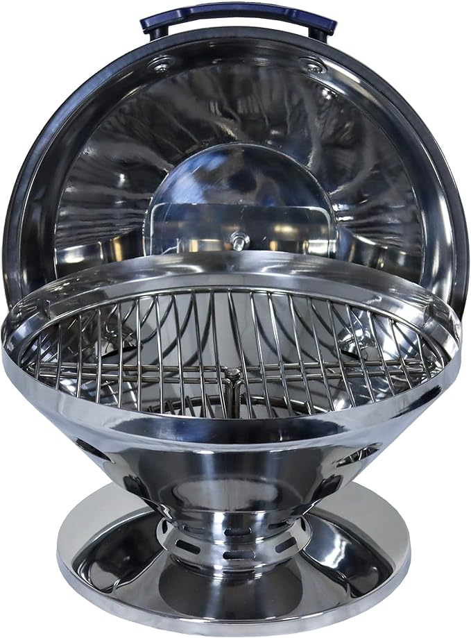 Magma C10-100 Beach Fire Charcoal Grill | Portable Beach BBQ | Compact Charcoal Grill | Outdoor Grill