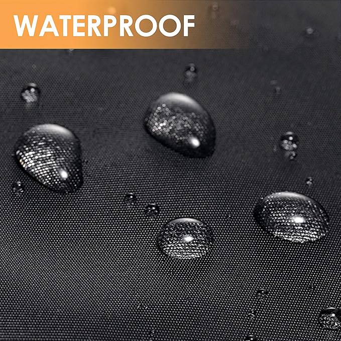 TOHONFOO Rectangular Patio Table Cover - Waterproof Anti-UV Outdoor Table Cover - Outdoor Patio Furniture Cover 72" L x 35" W x 6" H