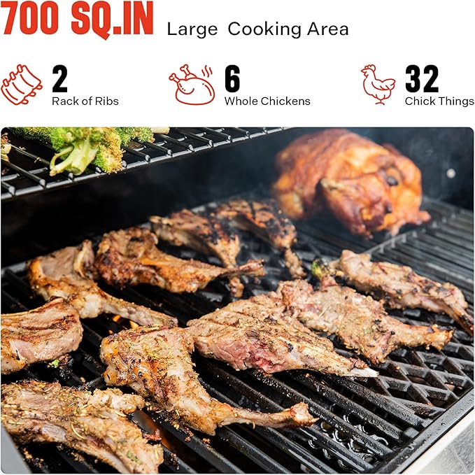 Monument Grills Larger Convertible 4-Burner Natural Gas Grill Stainless Steel Cabinet Style Propane Grills with BBQ Cover(2 Items), Outdoor Use
