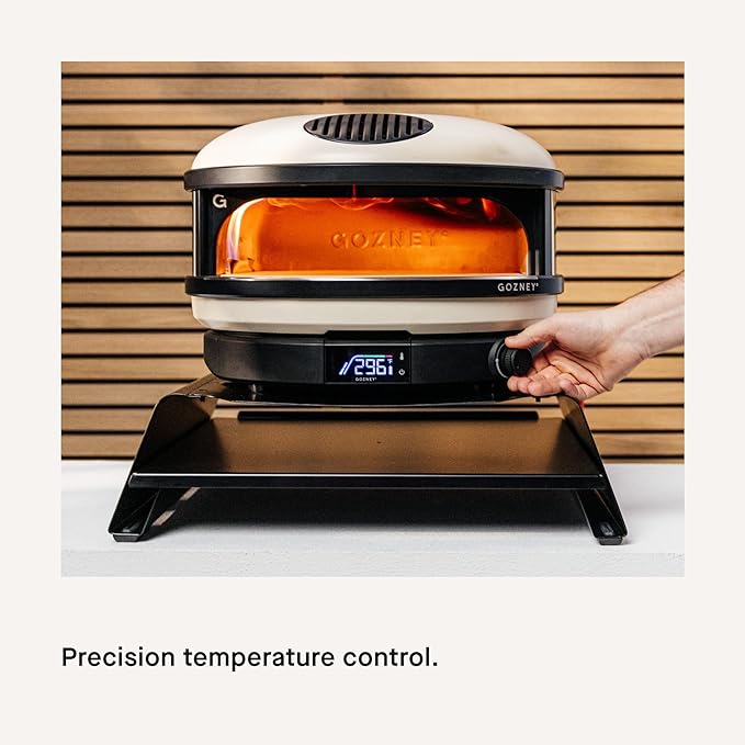Gozney Arc Outdoor Pizza Oven, Propane Gas Pizza Oven, Precision Flame Control, Cooks 14" Pizza in 60 Seconds, Heats up to 950F - Bone