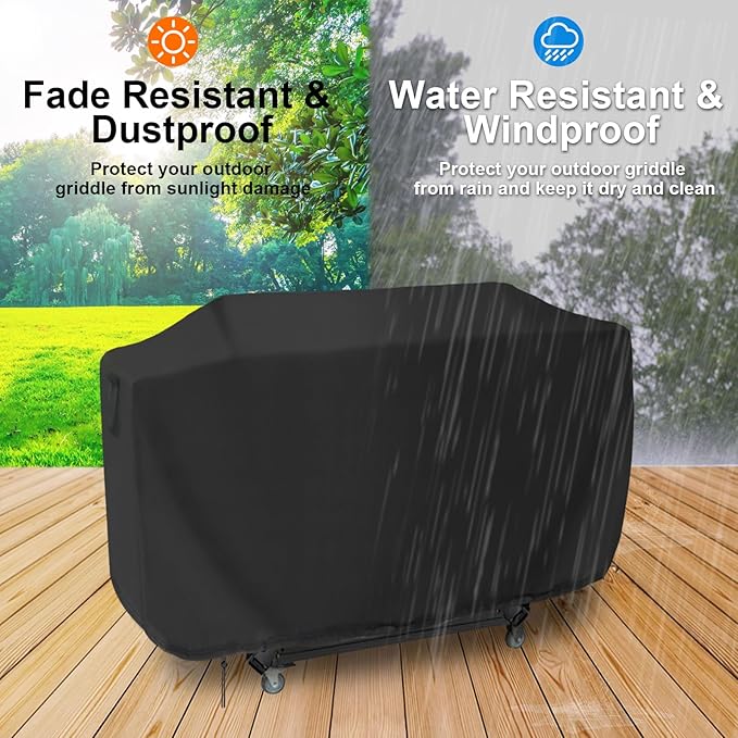 Grill Cover for Blackstone 36 inch ProSeries Grill, Waterproof Cover for 36'' Griddle Cooking Station with Hood/Propane Griddle/Gas Grill-Weather Resistant,69'' x 25'' x 35''