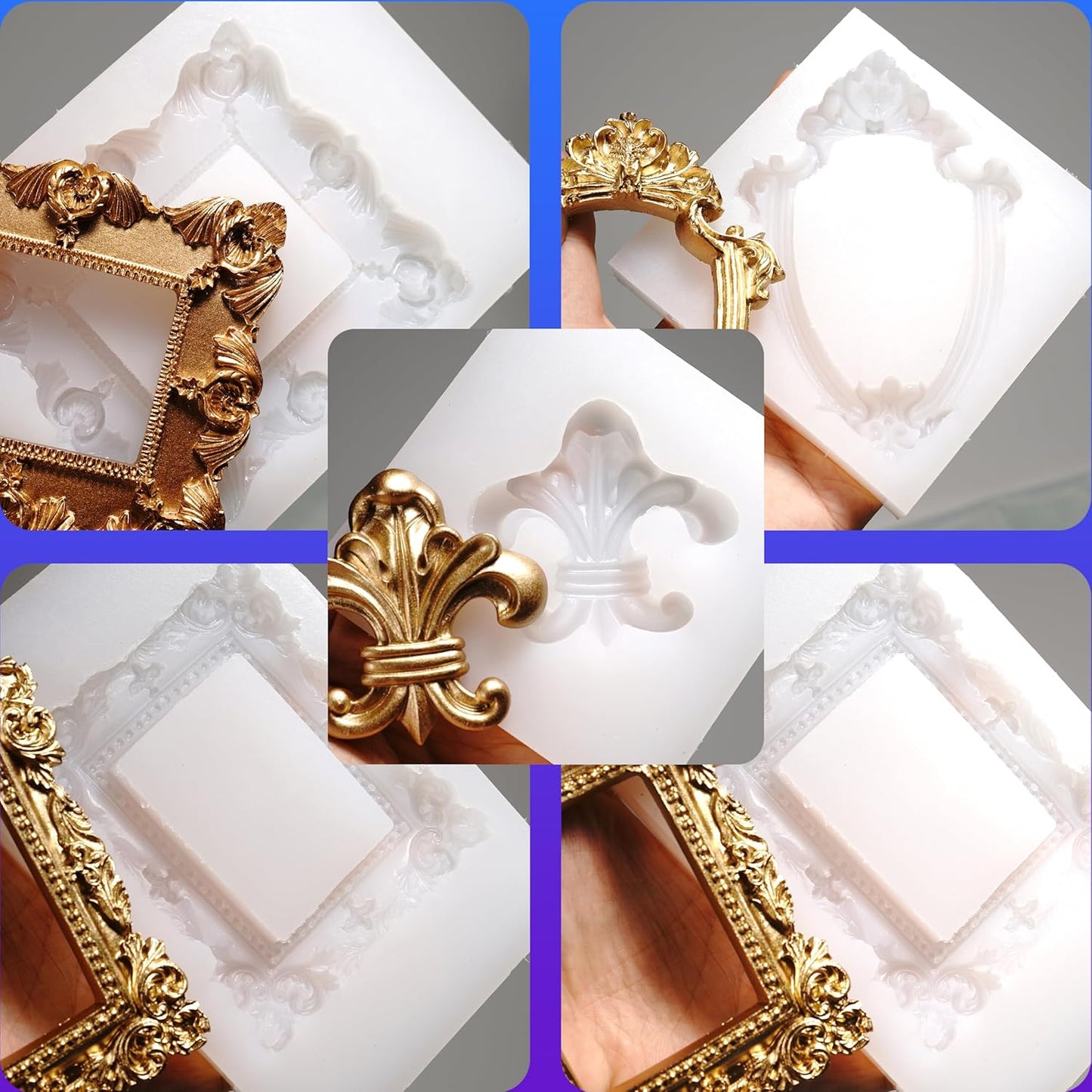 BBBDINO Silicone Mold Making Kit, 15A Fast Cure Silicone for Mold Making Clear 2000g(70.6 Oz), 1A:1B Ideal for Resin/Soap/Candle/Silicon Molds Casting