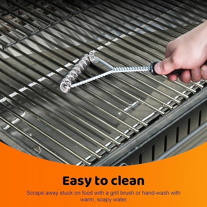 Stainless Steel Cooking Grates for Traeger Woodridge Pellet Grill, Grill Grids Compatible with Traeger Sear Grate, Grill Grates Replacement Parts for Traeger Grill Accessories,2 Pack