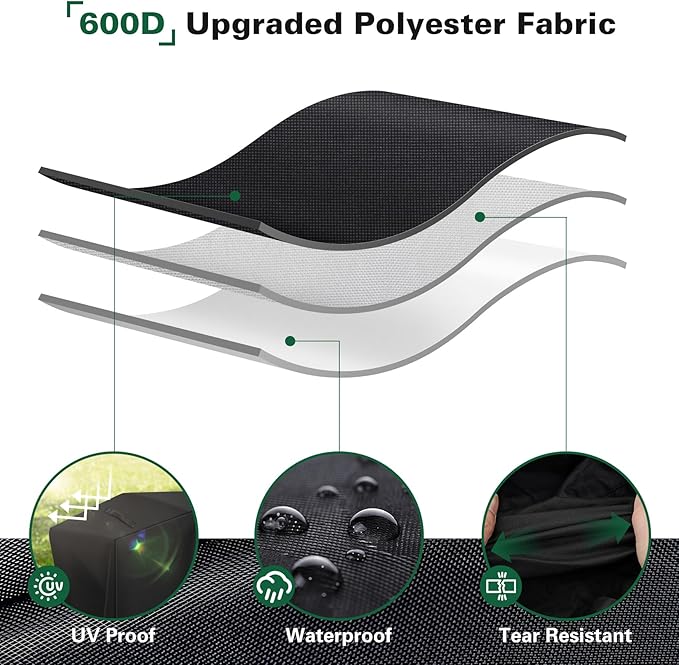 Heavy Duty 600D Grill Cover Fit for Blackstone Culinary 30" Griddle 1901 1934 2092 2163,Waterproof Cover with Straps Fits Blackstone 28" ProSeries Griddle 1785 1855 1858 1886 1962 2007 2080 2152 2342