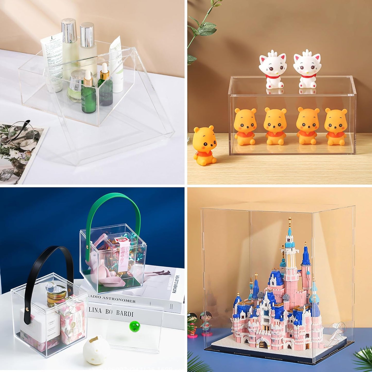 10 Pack 5.9x7.87 Clear Acrylic Sheet 2mm Thick, Clear Plexiglass Sheet 15x20cm, Plastic Plexiglass Board Acrylic Board for Wall Crafts Glass Picture Frame DIY Projects Signs and Painting