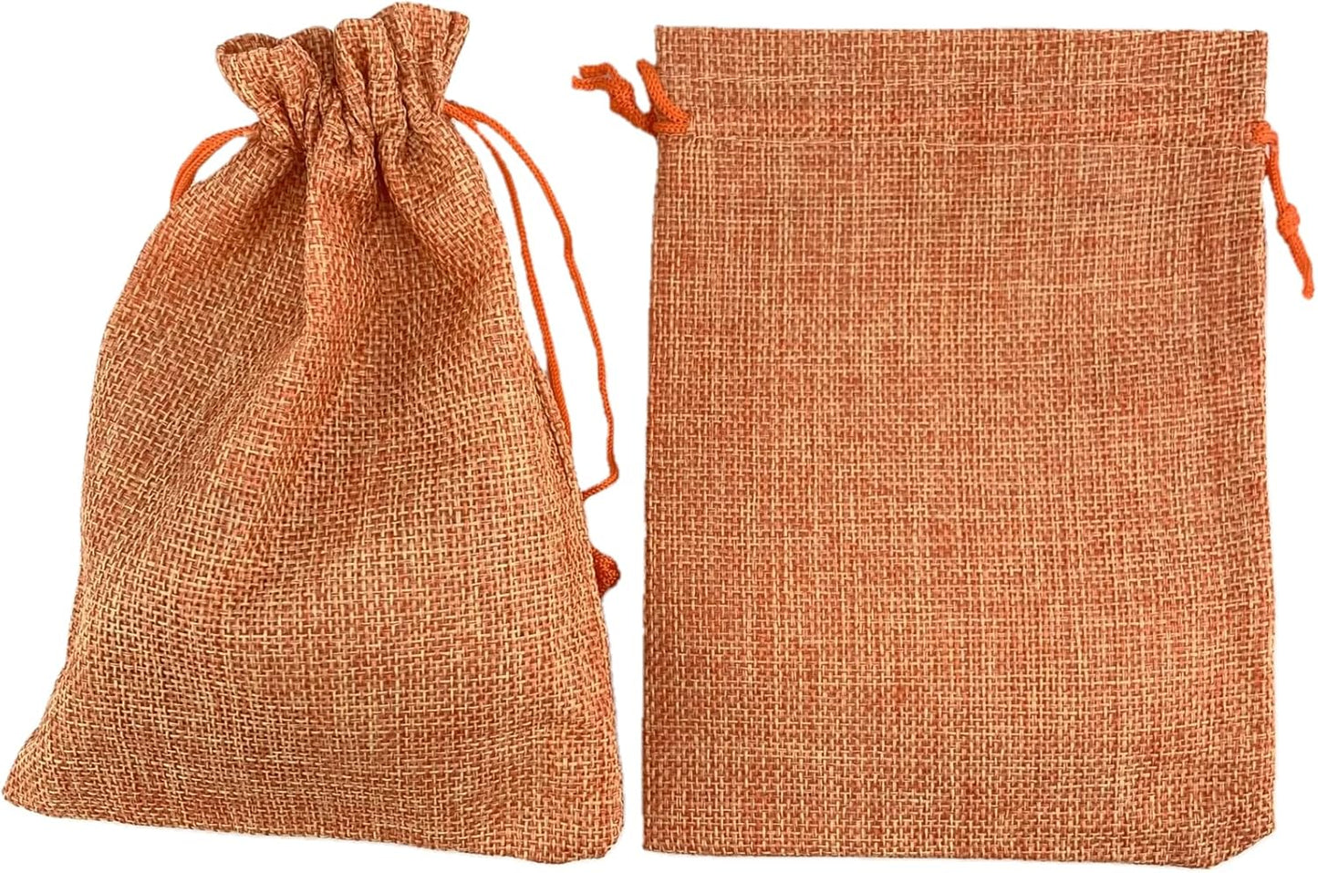 Palmhomee Pack of 20 Burlap Gift Bags with Drawstring Linen Jewelry Pouches Wedding Hessian Jute Bags for Birthday Jewelry and Treat Pouches Party Wedding Favors Gift (5x7 Inch, Mixed Colors)