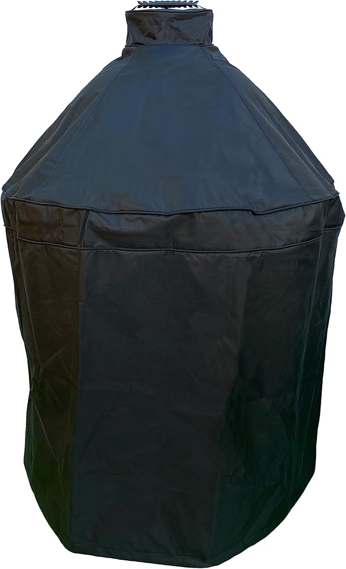 Grill Cover for Big Green Egg, Kamado Joe and Char-Griller Akorn - Fade Resistant Waterproof Fabric
