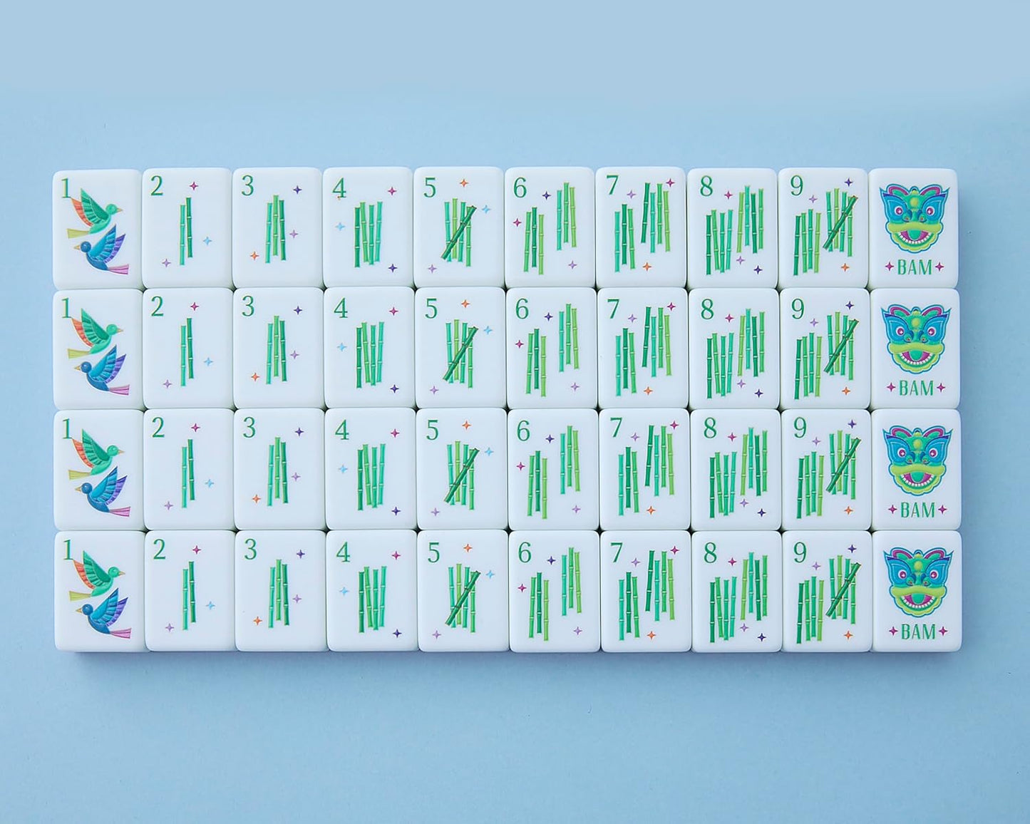 Kaleidoscope Mahjong Tile Set
