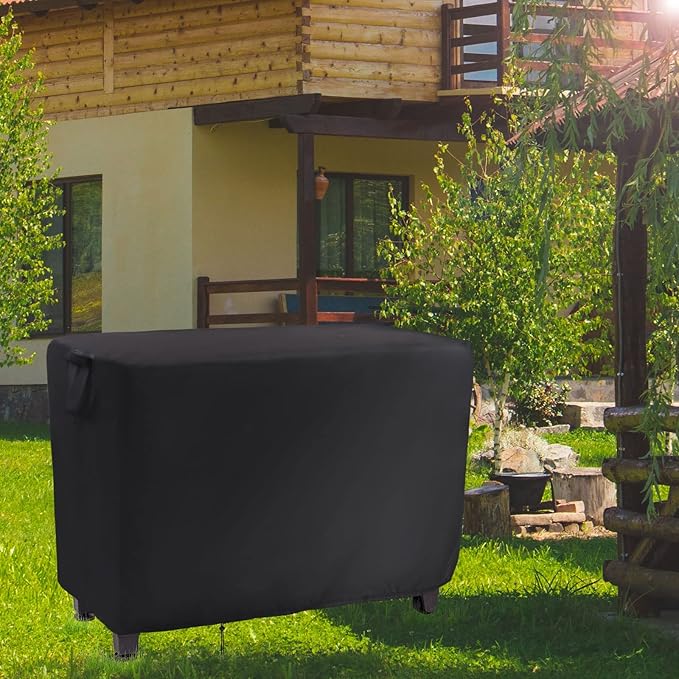 55 Inch Outdoor Furniture Cover for Keter Unity XL Portable Table, Waterproof Patio Rectangle Table Covers,Outdoor Pizza Oven Grill Cover
