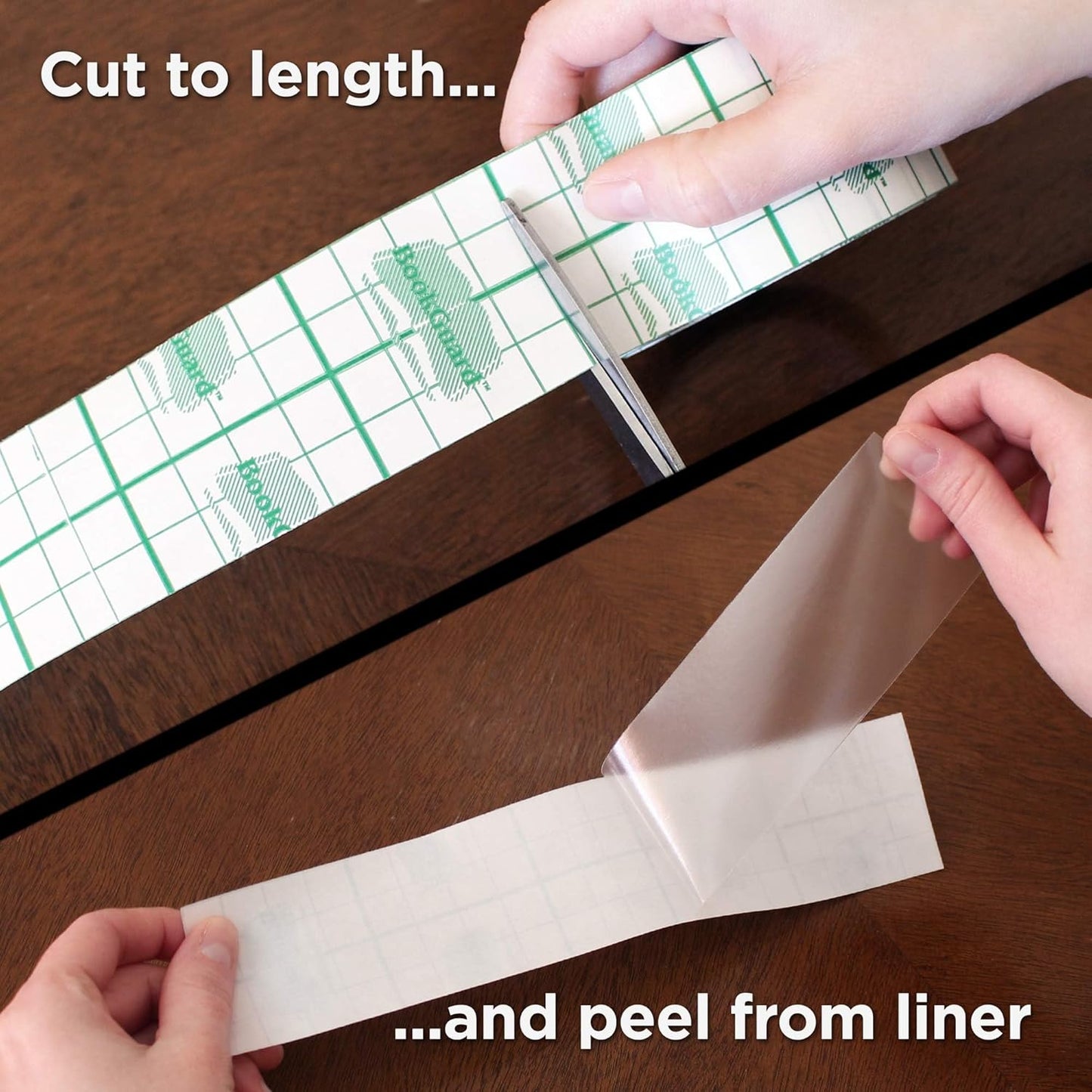 BookGuard 2" Vinyl Archival Bookbinding Book Repair Clear Tape for Libraries, Schools, and Binder Projects, Clear, Case of 15