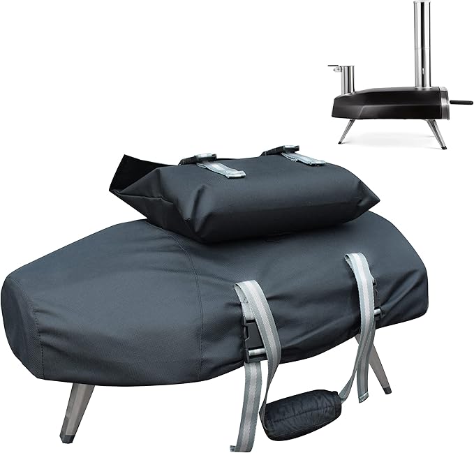 Ooni Fyra 12 Pizza Oven Cover - Heavy Duty Waterproof 600D Oxford Fabric Outdoor Portable Pizza Oven Carry Cover Accessories