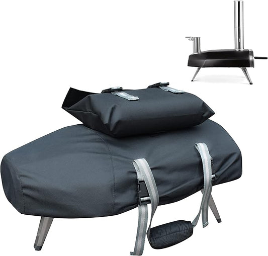 Ooni Fyra 12 Pizza Oven Cover - Heavy Duty Waterproof 600D Oxford Fabric Outdoor Portable Pizza Oven Carry Cover Accessories