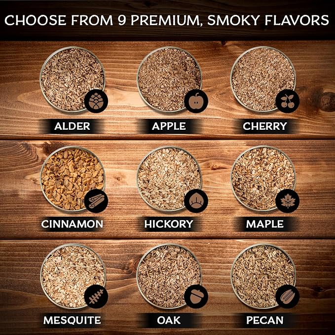 SmokeTop 4oz Bag - Cocktail Smoker Chips for Old Fashioned Cocktails, Whiskey, & Bourbon - by Middleton Mixology Made in The USA (800 uses) (Cinnamon)