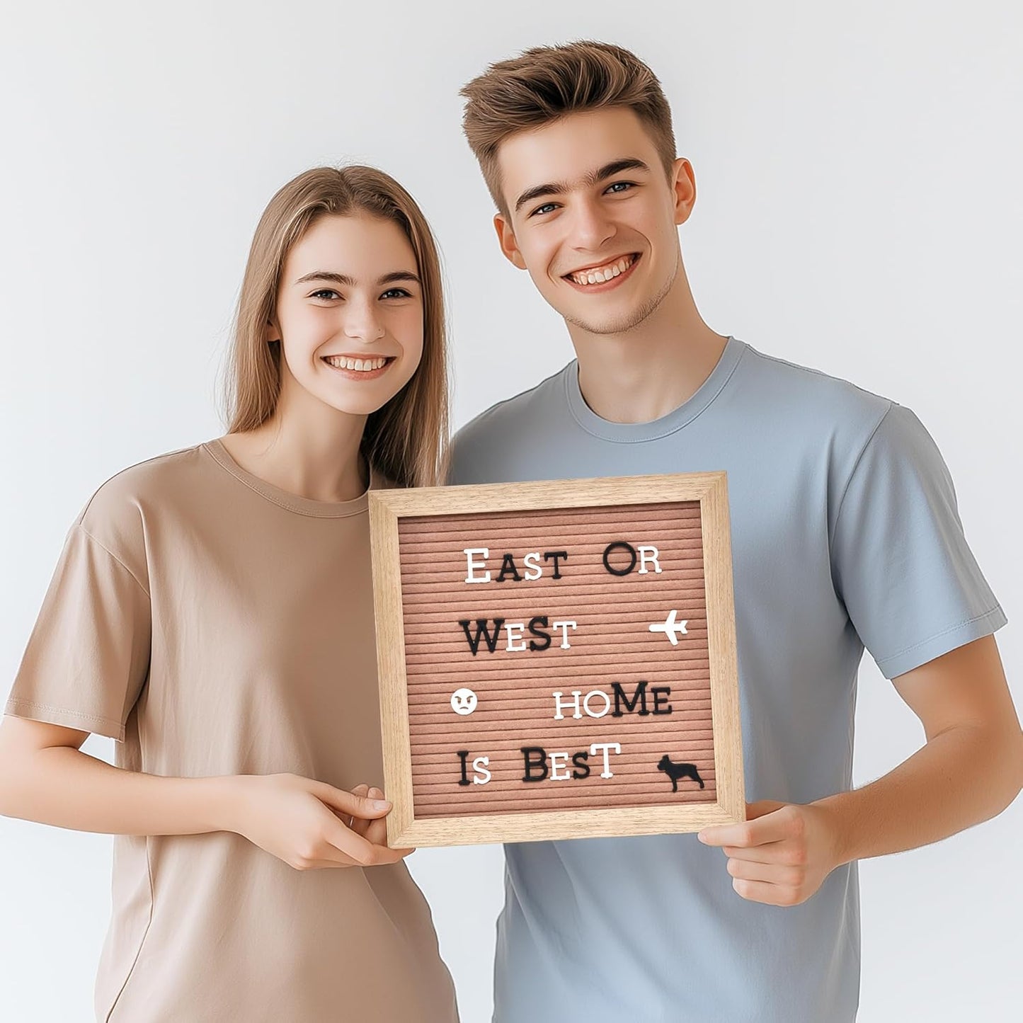 Pre-Cut Letters for Felt Letter Board, 736 Pieces Including Characters, Numbers, Symbols, Daily Words Cursive Letters with Sorting Tray for Changeable Plastic Message Boards (Black)