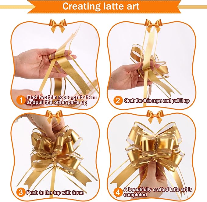 Orchidleaf 12 Set Baskets for Gifts Empty, Gift Empty Bamboo Basket Large, Foldable Woven Gift Basket with Handle for Baby Baptisms, Mother's Day, Christmas, Housewarming