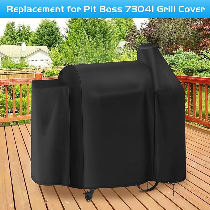 Grill Cover for Pit Boss Pro Series 850 820 Smoker Accessory 73041 Pitboss 820D 820FB 820D3 820SC 820PS1 Competition Sportsman Wood Pellet Grill Parts for Z Grill 700 Series