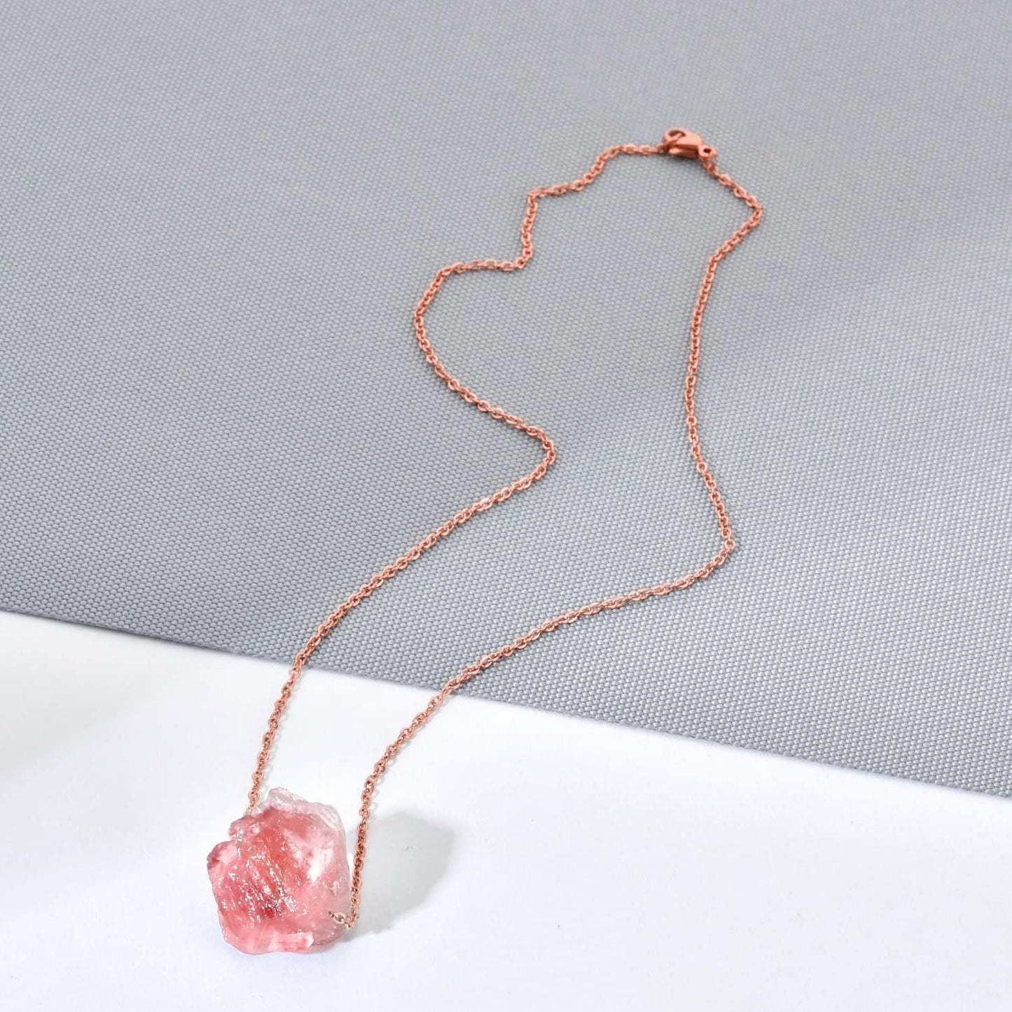 Jishi 33ft Link Cable Chain Roll 2mm, Rose Gold Chain for Jewelry Making Necklace Earring Bracelet DIY Craft Jewelry Making Findings Supplies, Rose Gold Plated Iron Metal Rolo Necklace Chain Spool Set