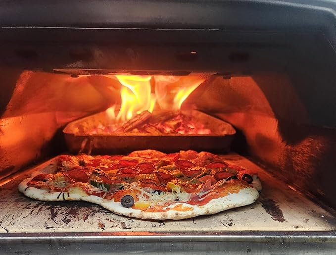 Pizza Oven Wood for Wood Fire Pizza Oven, Mini Cherry Firewood. 5 Inch Cherry Wood (1,000 Cubic Inches) ~5" Kiln Dried Firewood for Ooni Pizza Ovens, Gozney, Bertello Pizza Oven