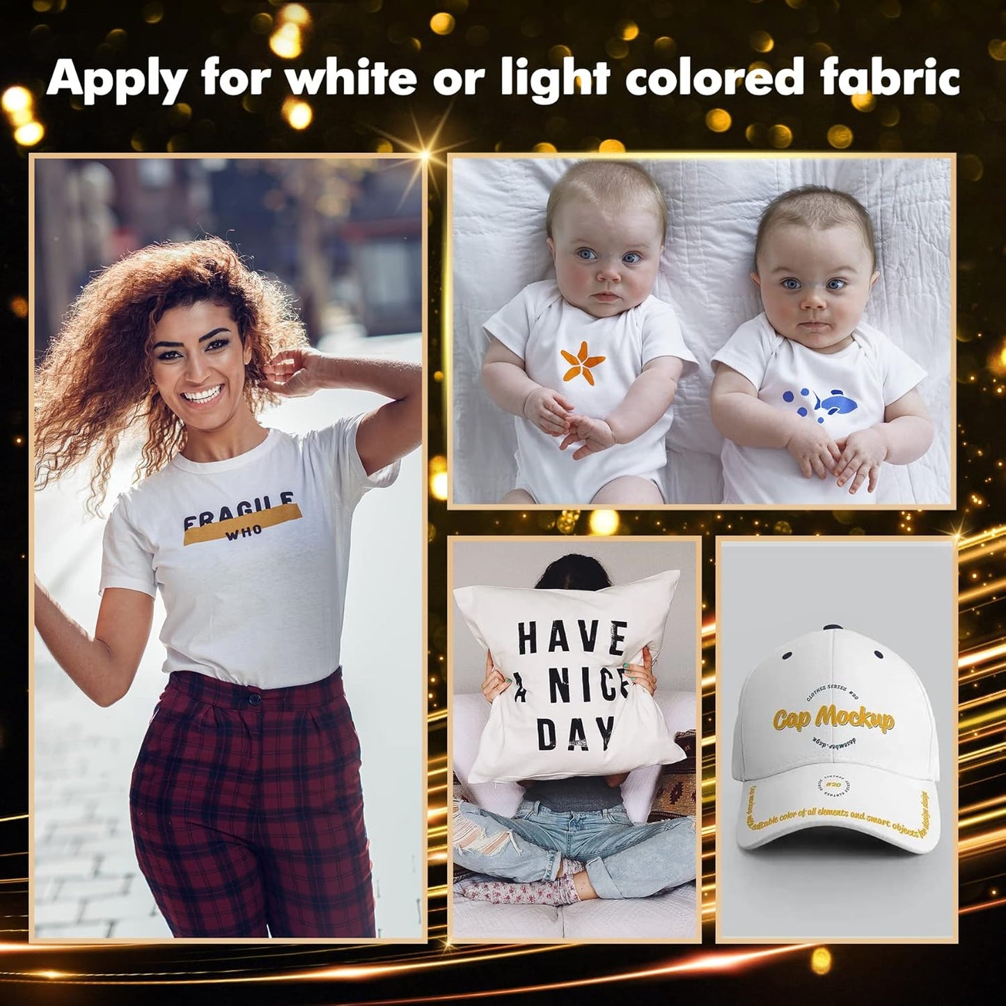 Stone City Sublimation Paper 8.5x11 Inch 110 Sheets 105g for Heat Transfer Light Fabric, T Shirt, Mug, Tumbler, Compatible with Inkjet Printer with Sublimation Ink