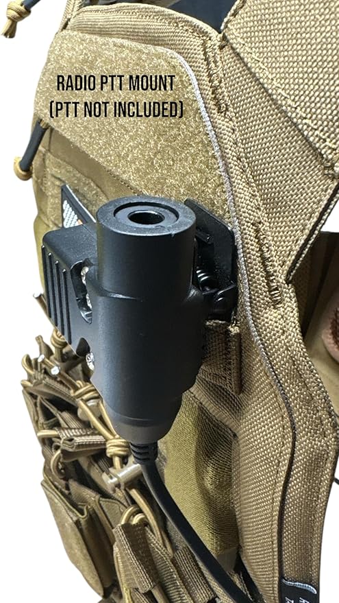 Redemption Crusader 2.0 Molle Quick Release Buckles Airsoft Vest With Adjustable Size Sides And Triple Pouch