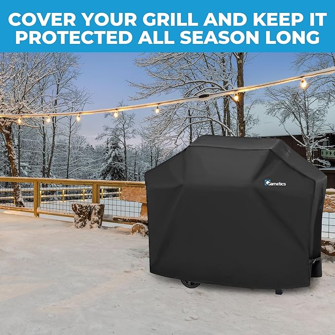 Grill Cover for Outdoor Grill 36 Griddle Cover for Blackstone– Bonus Grill Cleaning Brush Included, Heavy Duty Waterproof BBQ Gas Grill Cover for Outside, UV & Fade Resistant