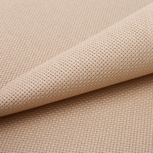 Aida Cloth 14 Count Cross Stitch Fabric,19×28inch (14CT, Tan)